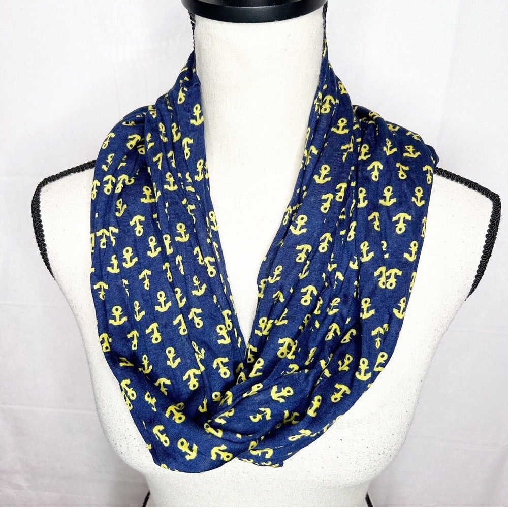 NWT Sperry anchor Infinity Scarf